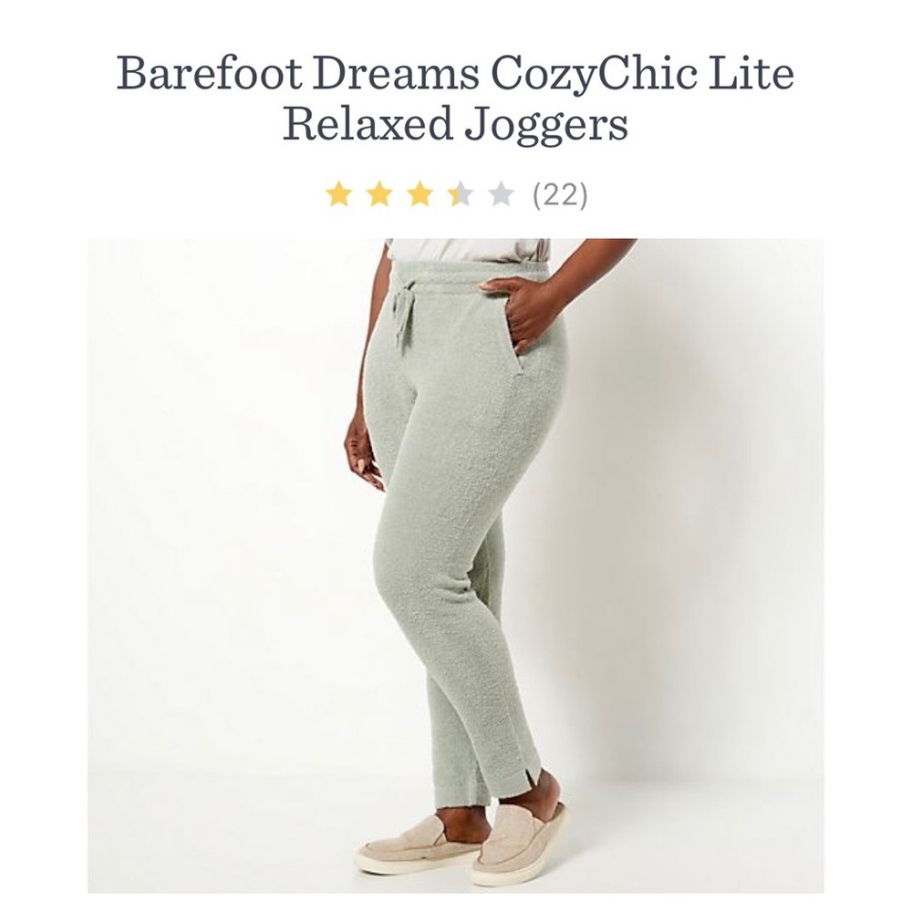 *EUC* Barefoot Dreams CozyChic Lite Relaxed Joggers